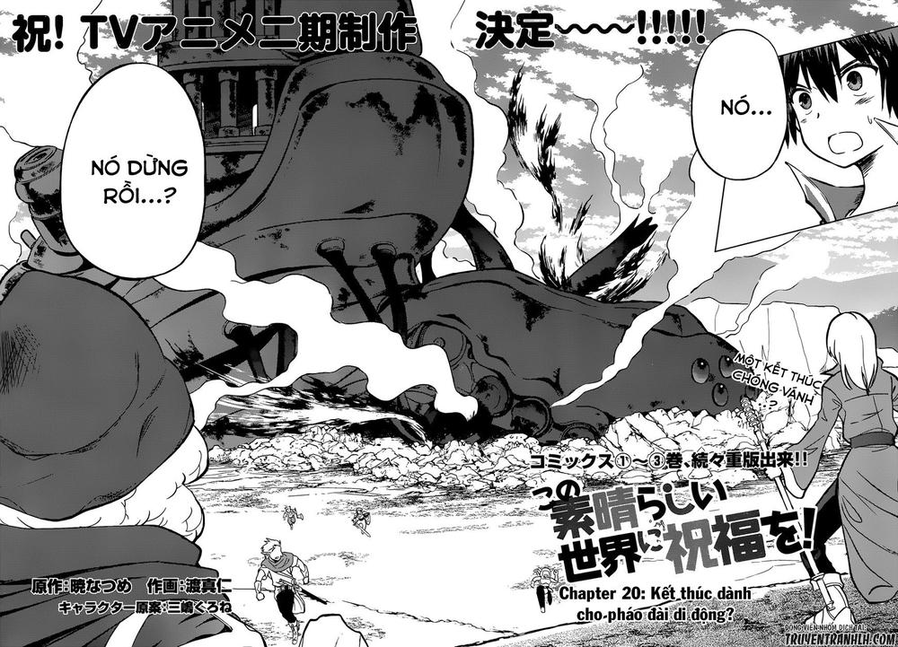 Kono Subarashii Sekai Ni Shukufuku O Chap 20 - Next Chap 21