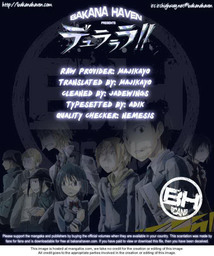 Durarara Chap 3 - Next Chap 4