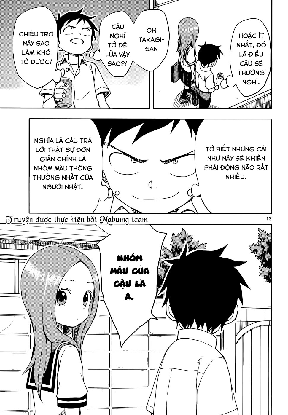 Nhất Quỷ Nhì Ma, Thứ Ba Takagi Chap 90 - Next Chap 91