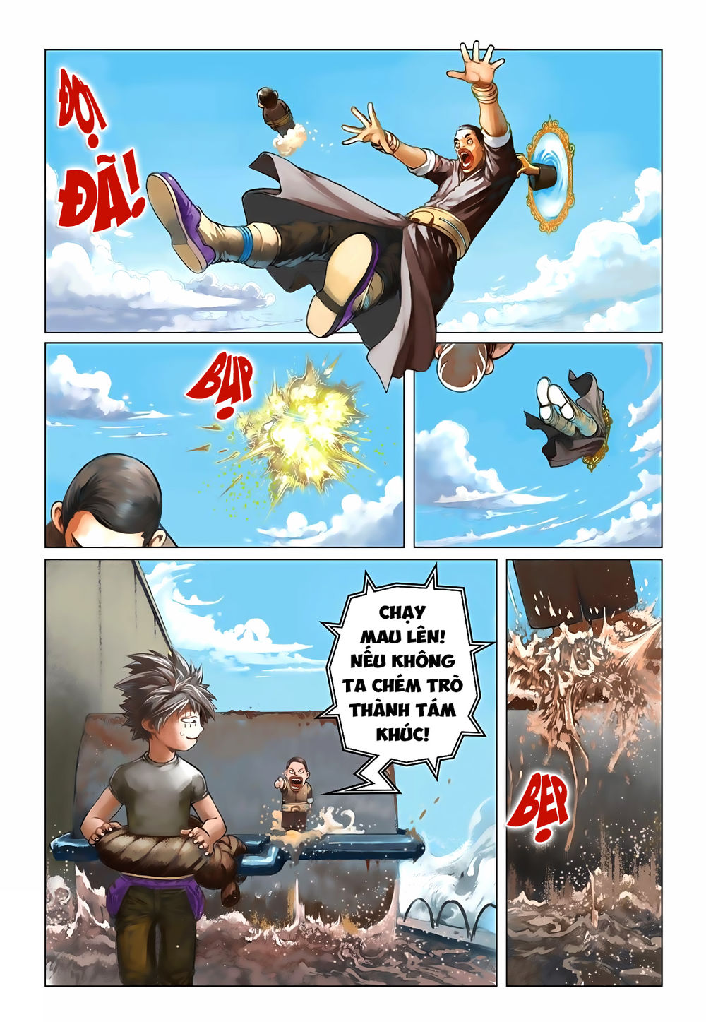Tái Tạo Không Gian Chap 13 - Next Chap 14