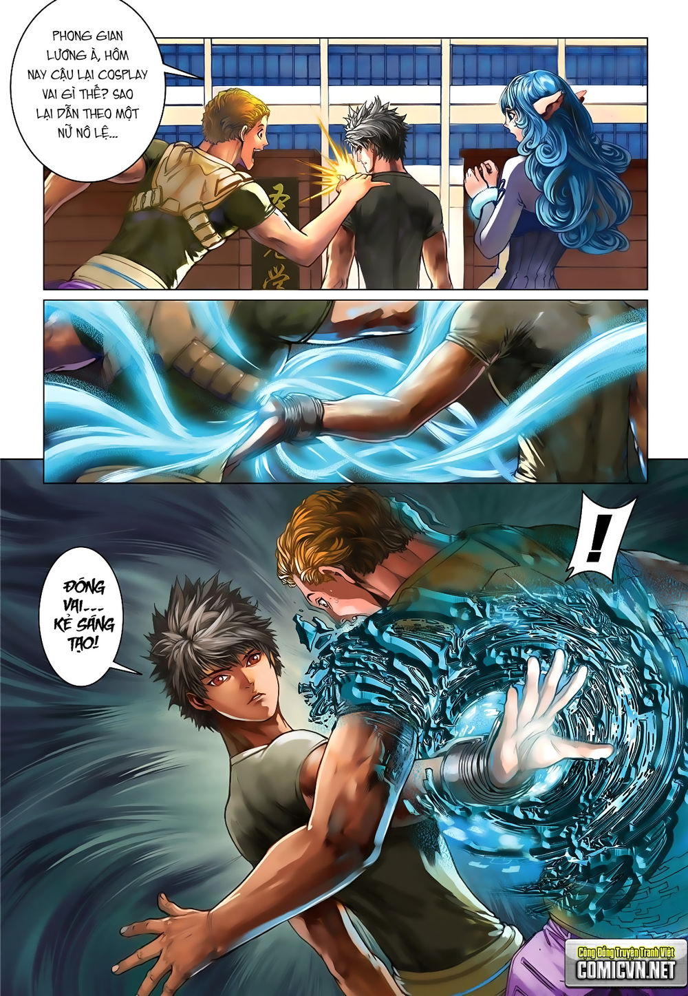 Tái Tạo Không Gian Chap 15 - Next Chap 16