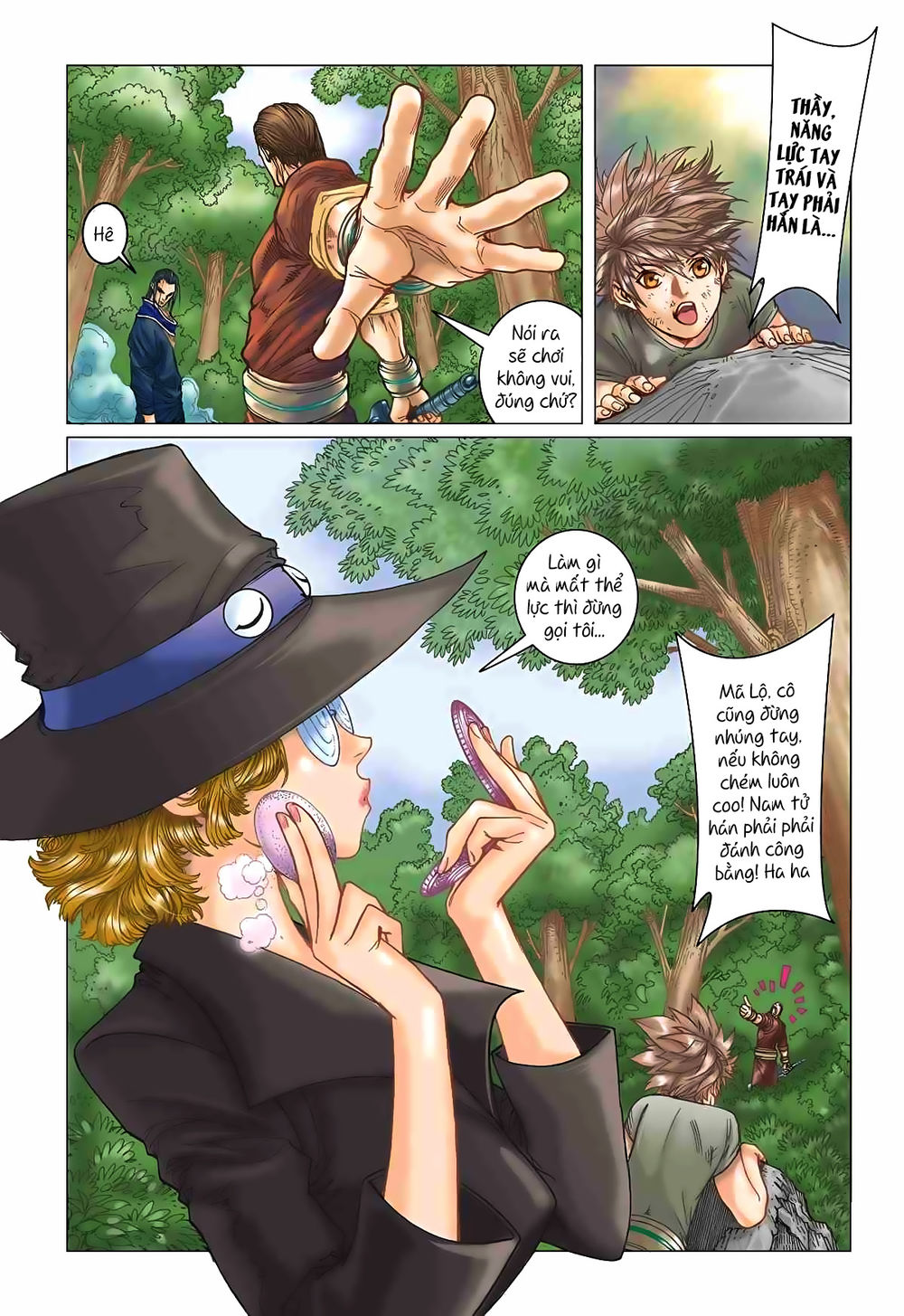 Tái Tạo Không Gian Chap 6 - Next Chap 7