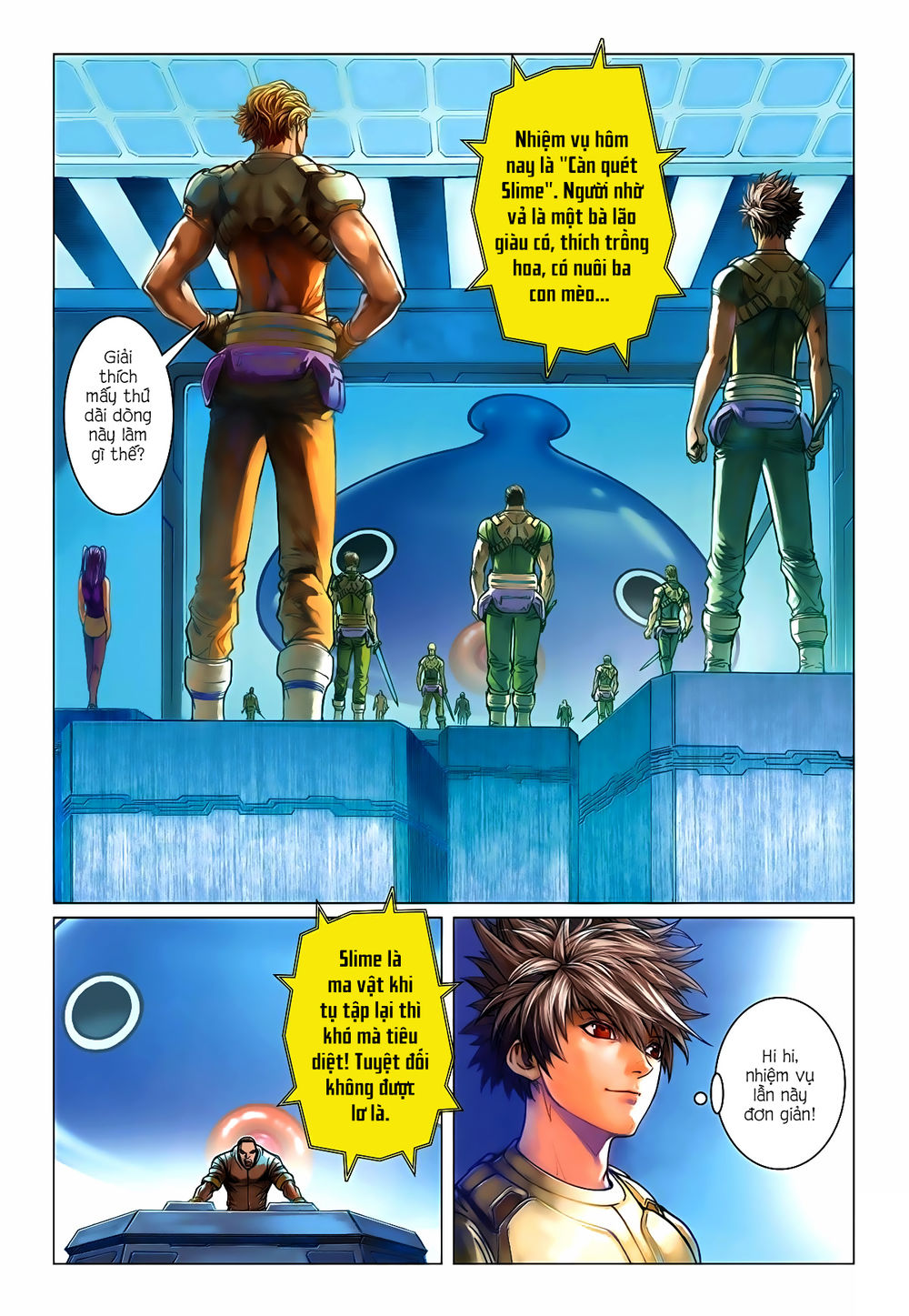 Tái Tạo Không Gian Chap 7 - Next Chap 8