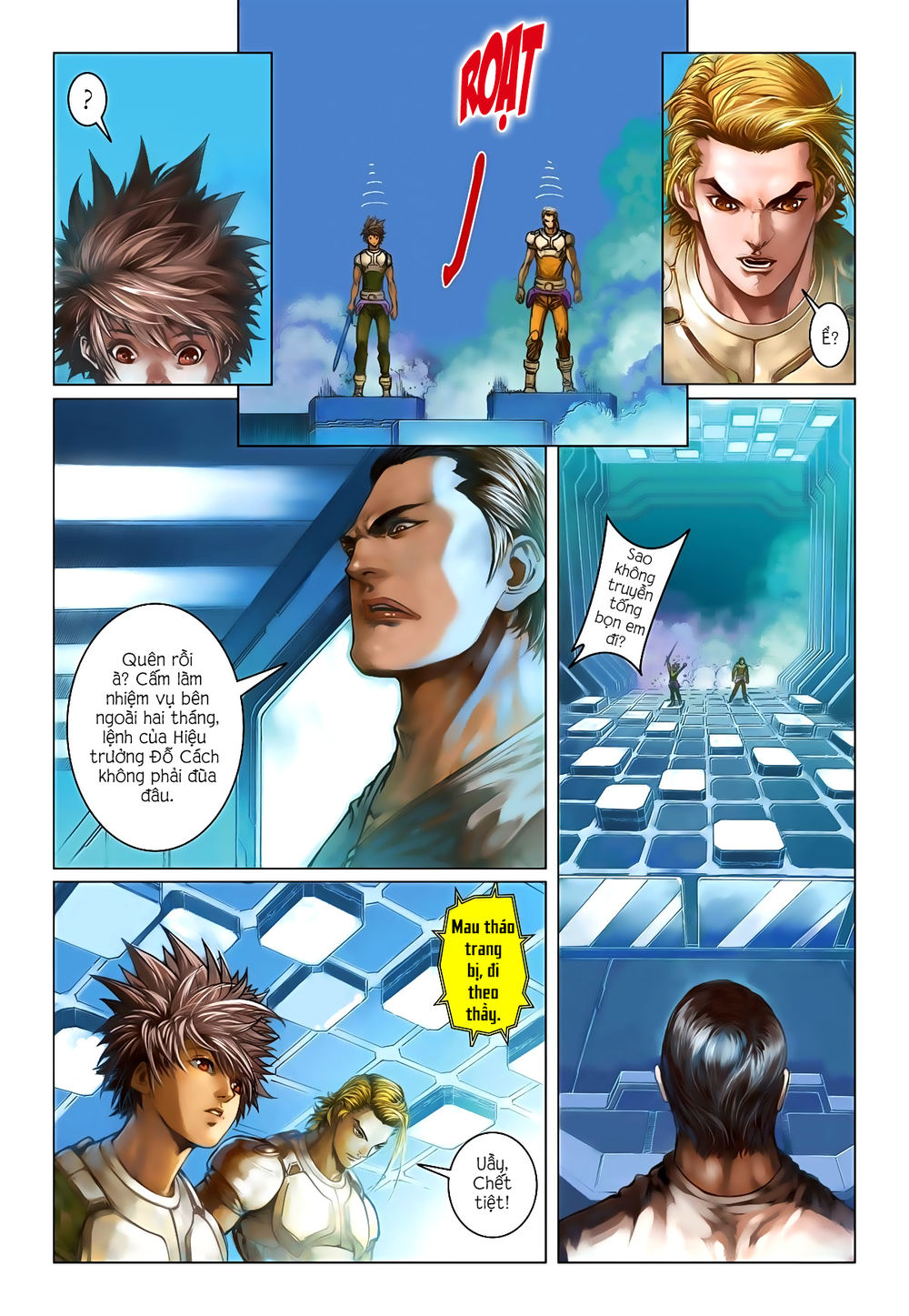 Tái Tạo Không Gian Chap 7 - Next Chap 8
