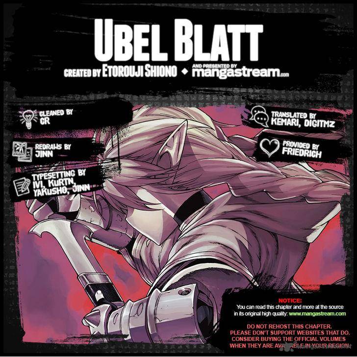 Ubel Blatt Chap 134 - Next Chap 135