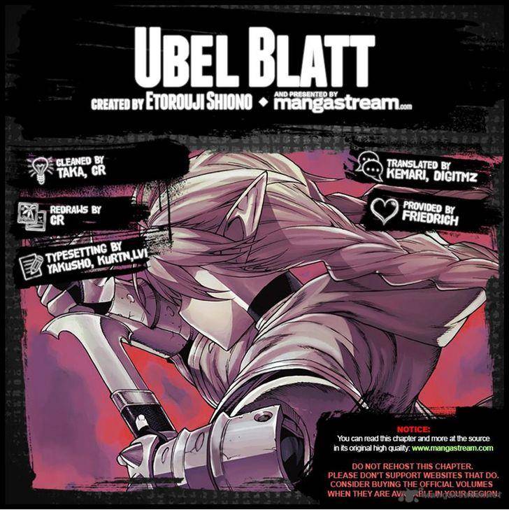 Ubel Blatt Chap 135 - Next Chap 136