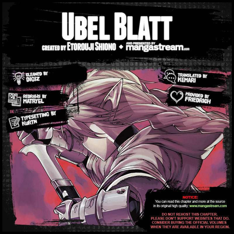 Ubel Blatt Chap 157 - Next Chap 158