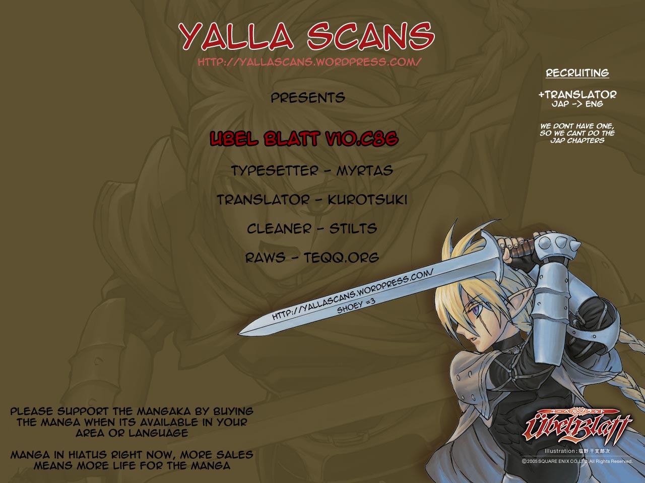 Ubel Blatt Chap 87 - Next Chap 88