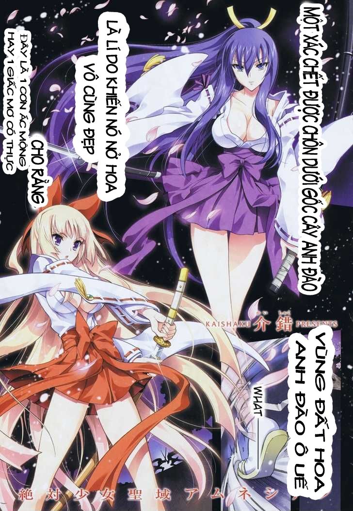 Zettai Shoujo Seiiki Amunesian Chap 6 - Next Chap 7
