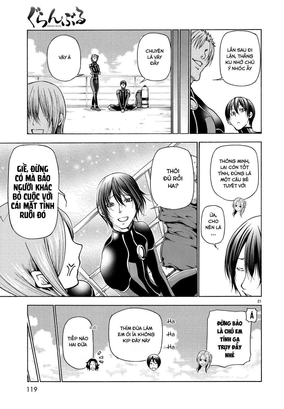 Grand Blue Chap 35 - Next Chap 36
