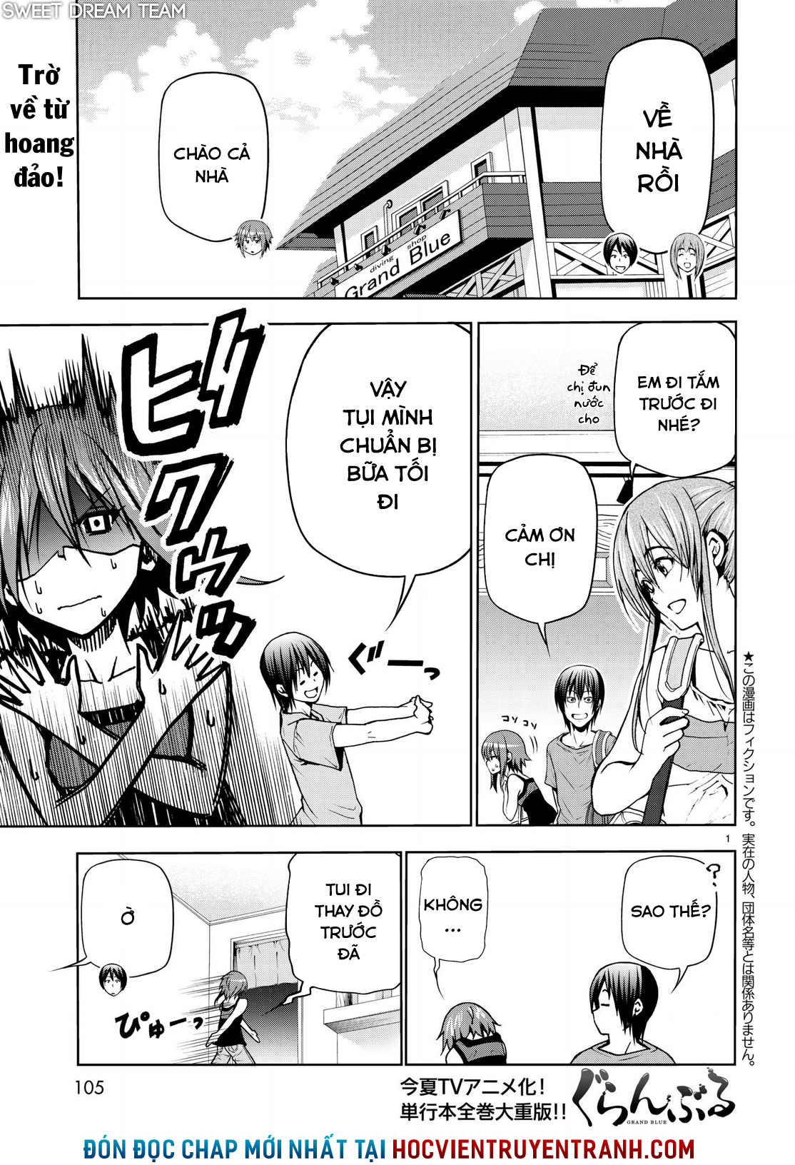 Grand Blue Chap 44 - Next Chap 45