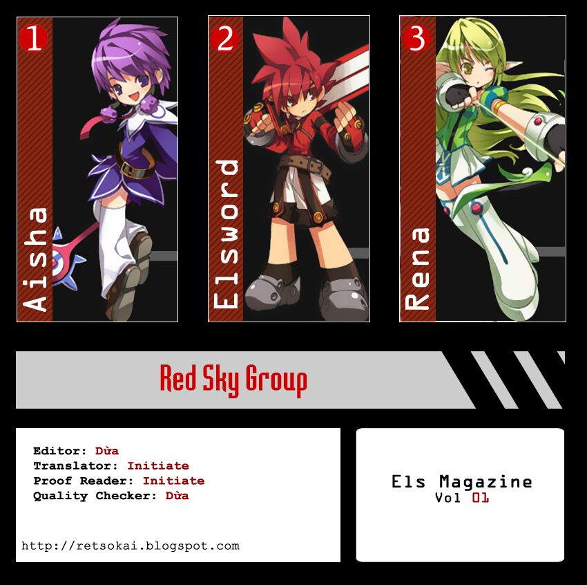 Elsword Magazine Chap 1 - Next Chap 2