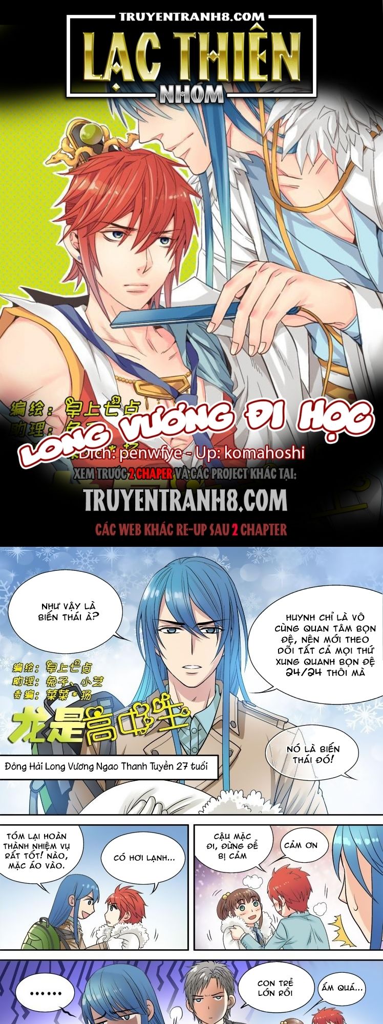 Long Vương Đi Học Chap 10 - Next Chap 11