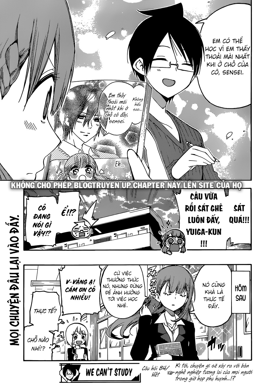Bokutachi Wa Benkyou Ga Dekinai Chap 84 - Next Chap 85