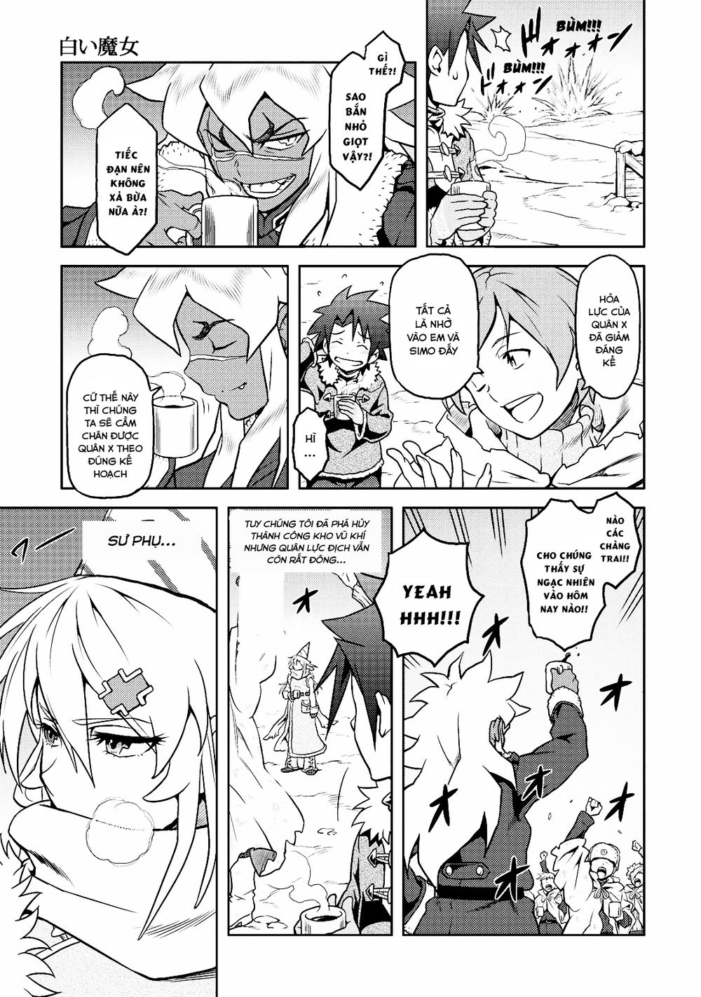 Shiroi Majo Chap 4 - Next Chap 5