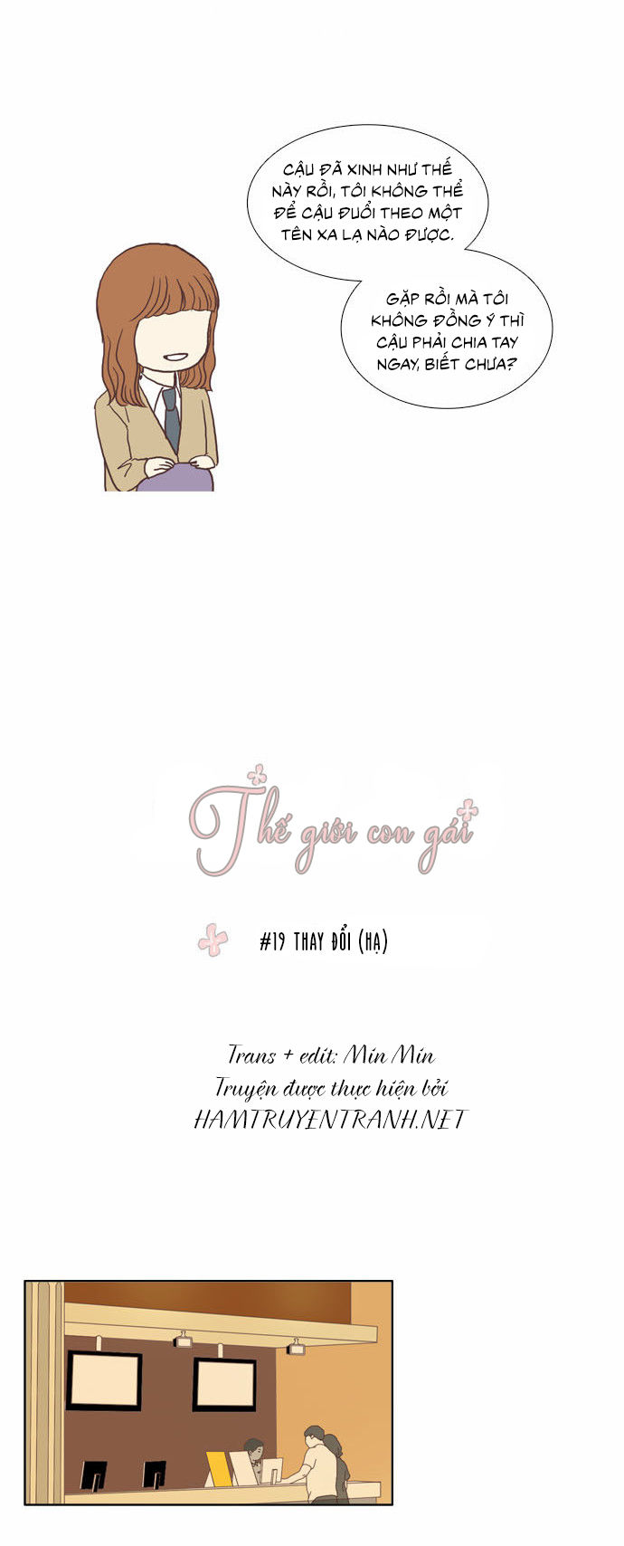 Thế Giới Con Gái Chap 19 - Next Chap 20