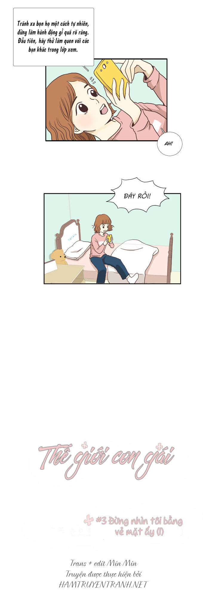 Thế Giới Con Gái Chap 3 - Next Chap 4