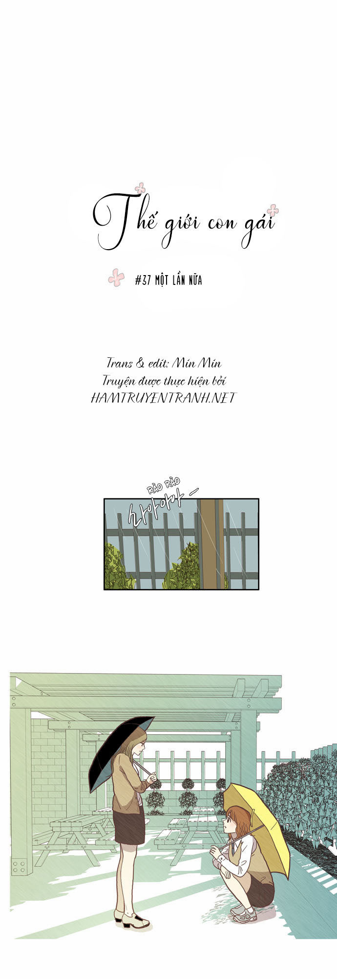 Thế Giới Con Gái Chap 37 - Next Chap 38