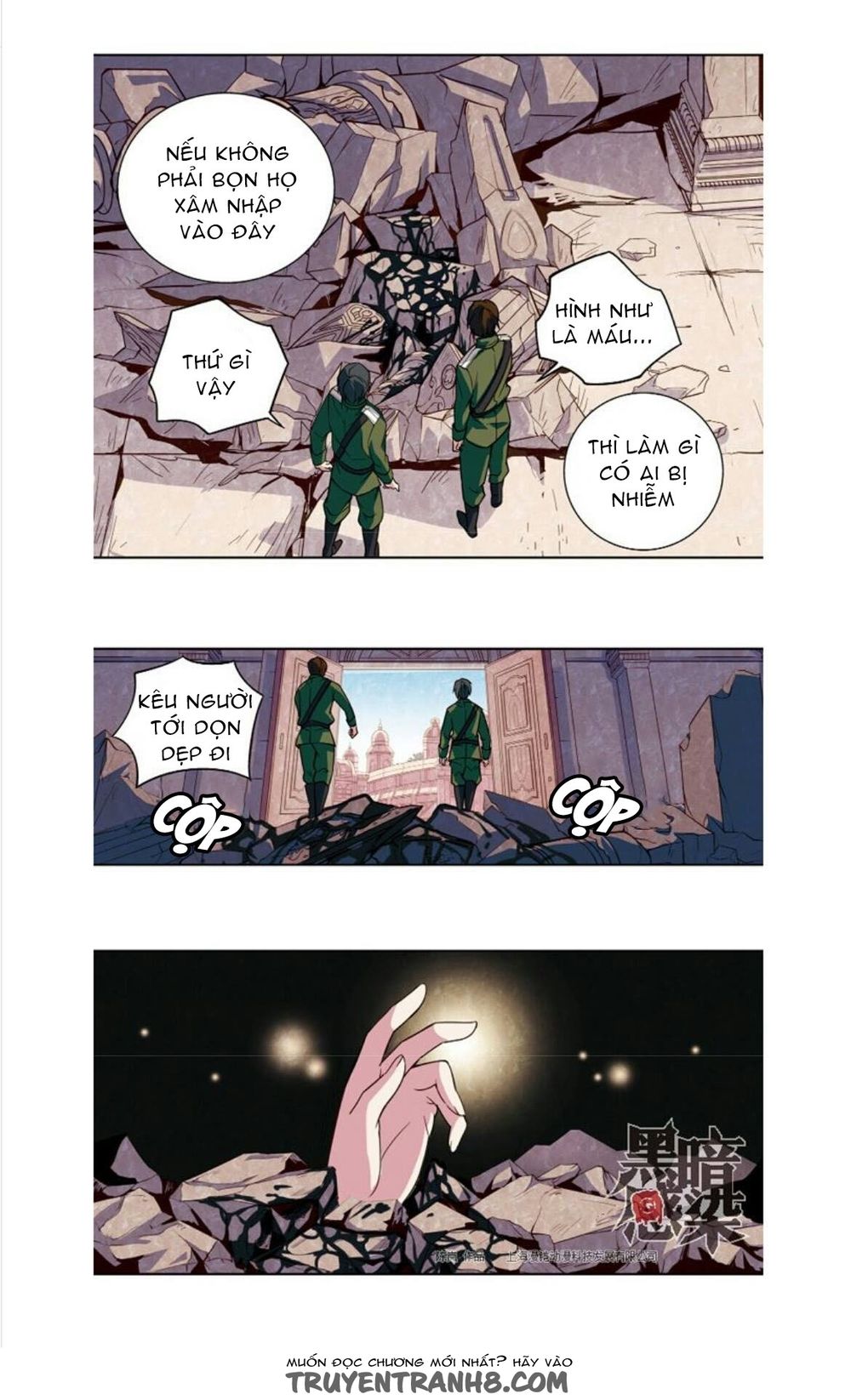 Cảm Nhiễm Hắc Ám Chap 13 - Next Chap 14