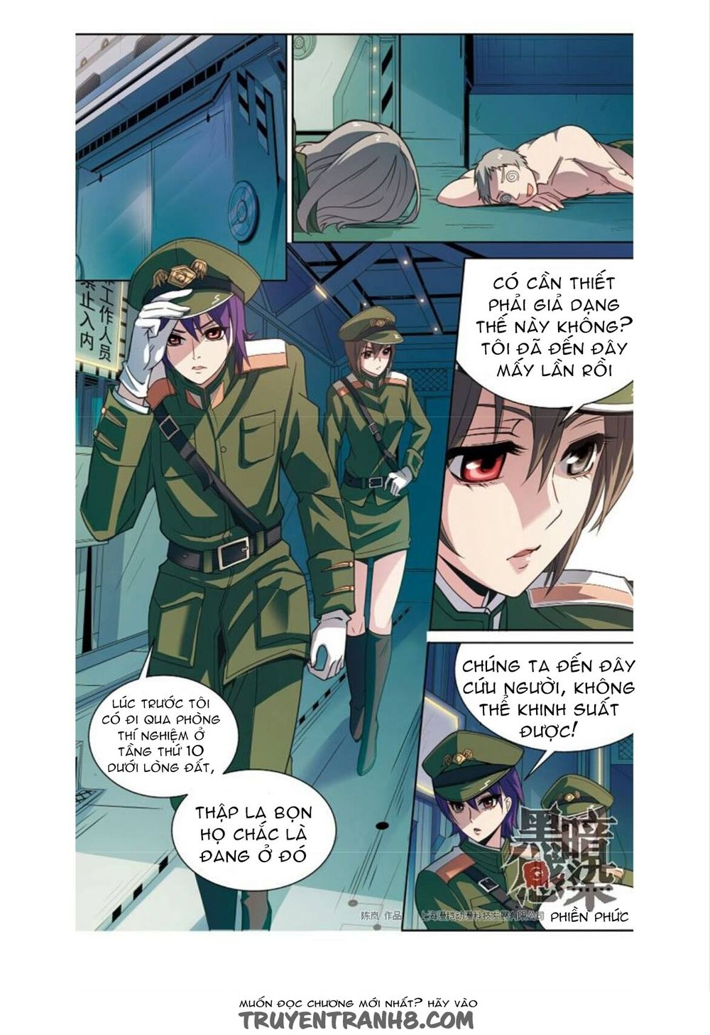 Cảm Nhiễm Hắc Ám Chap 17 - Next Chap 18