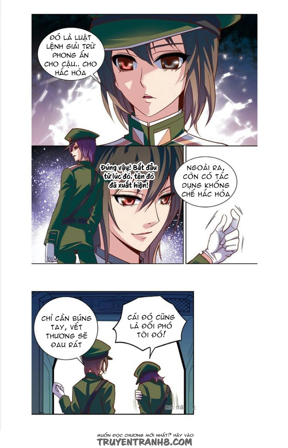 Cảm Nhiễm Hắc Ám Chap 17 - Next Chap 18