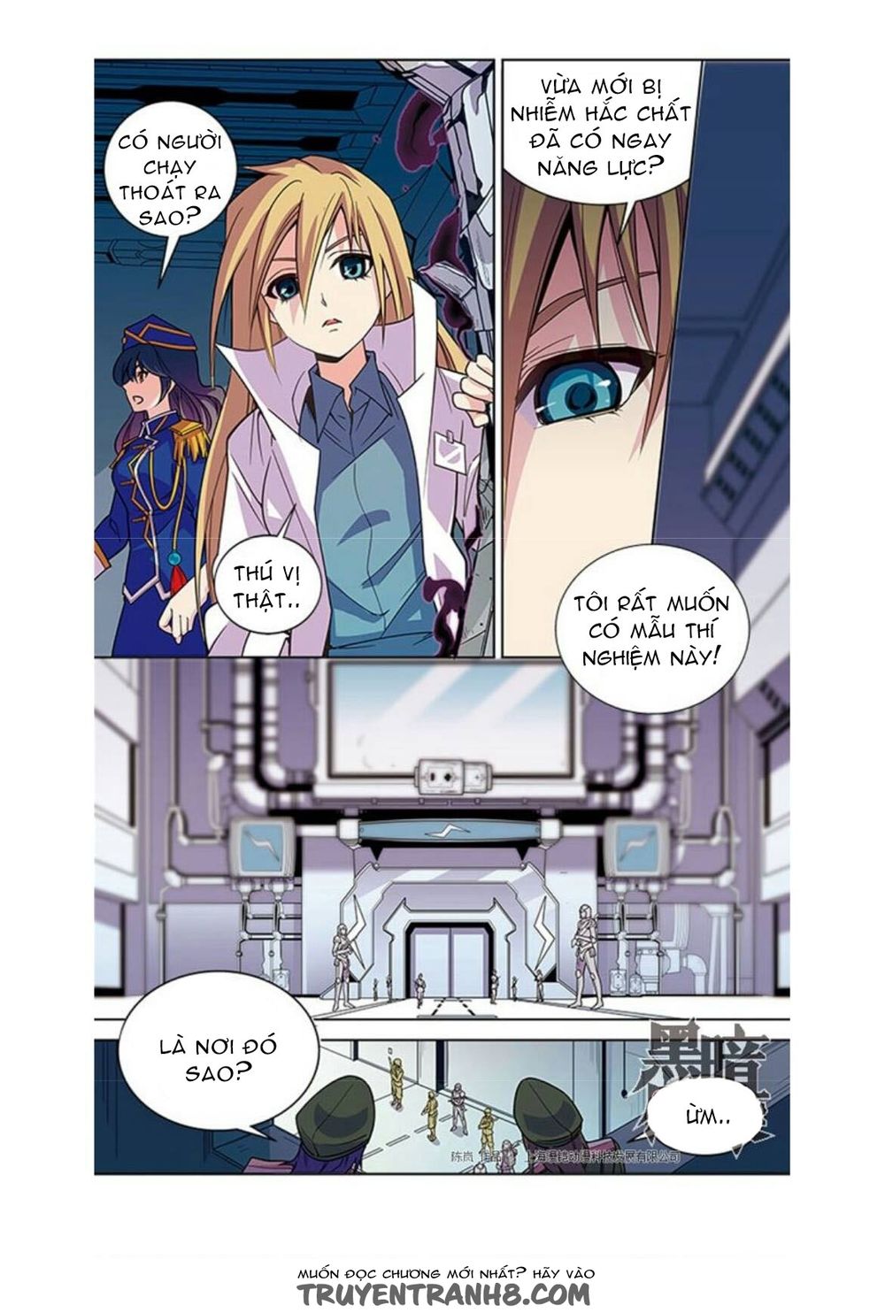 Cảm Nhiễm Hắc Ám Chap 18 - Next Chap 19