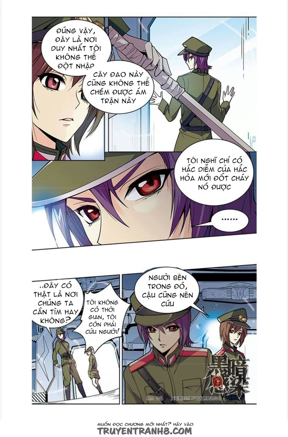 Cảm Nhiễm Hắc Ám Chap 18 - Next Chap 19