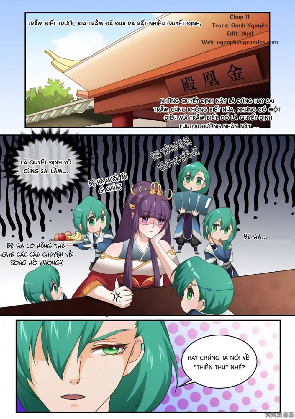 Nữ Đế Học Dốt Chap 11 - Next Chap 12