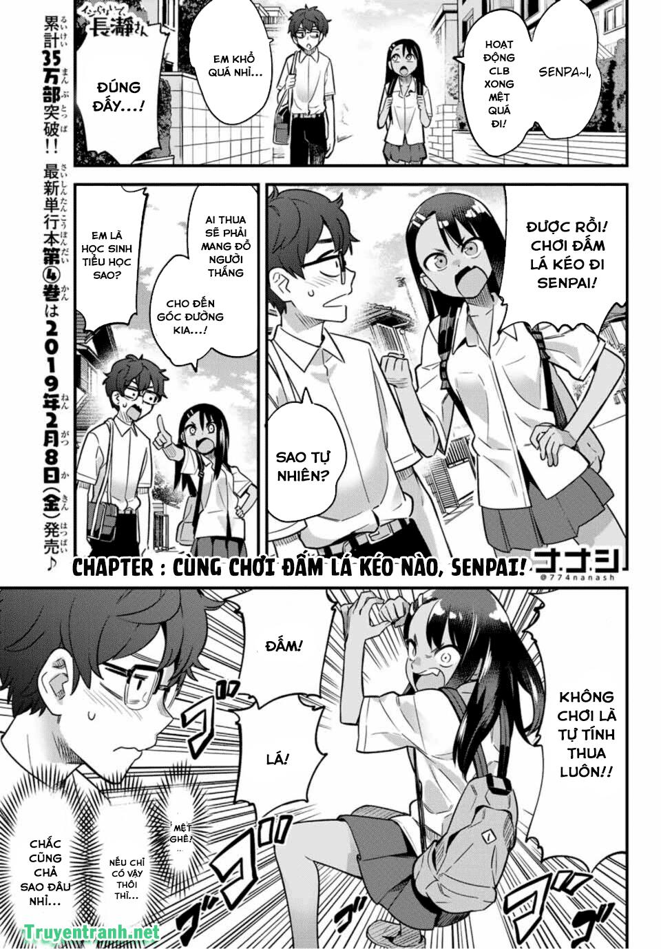 Please Don't Bully Me - Nagatoro-San Chap 34 - Next Chap 35