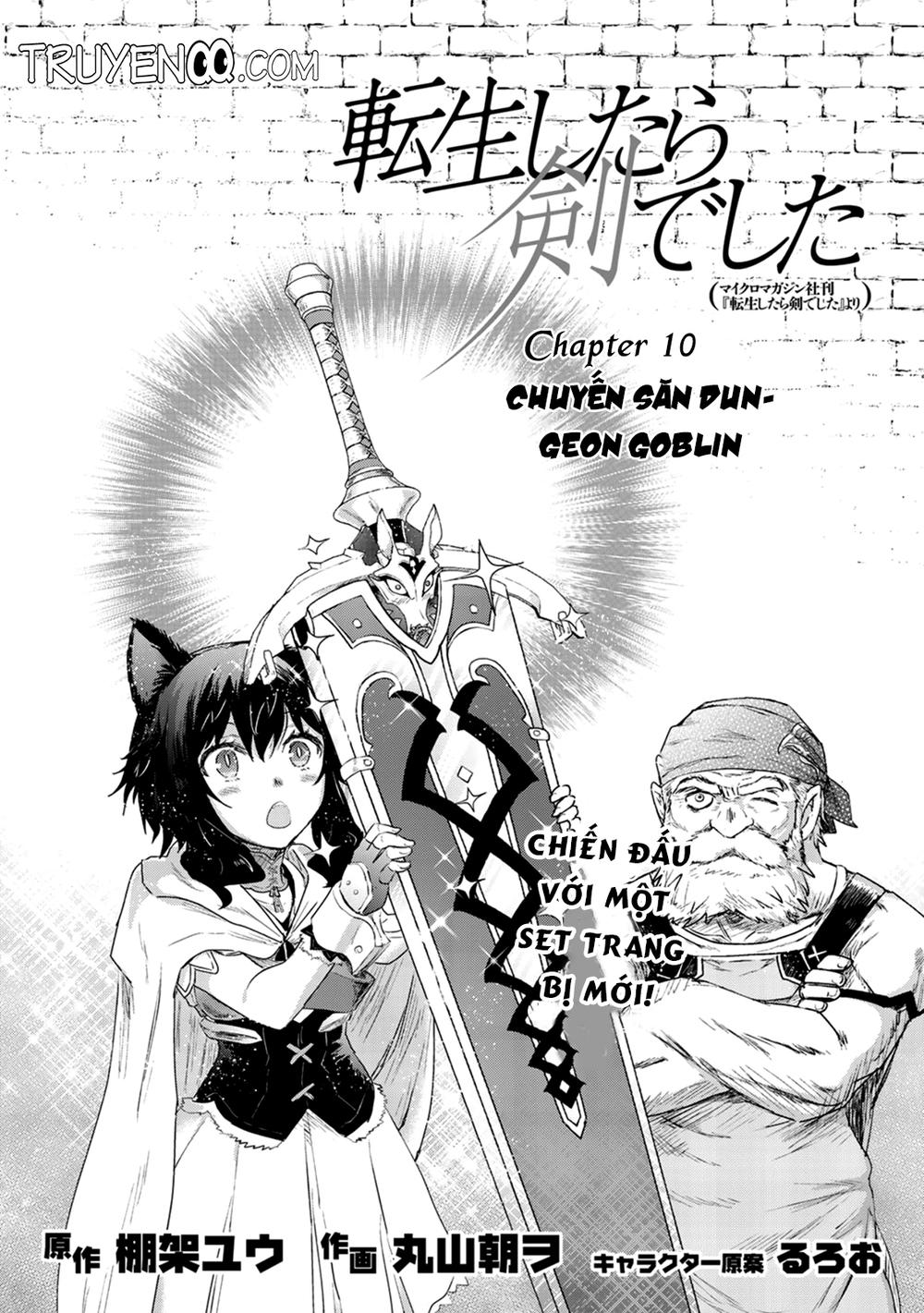 Chuyển Sinh Thành Kiếm Chap 10 - Next Chap 11