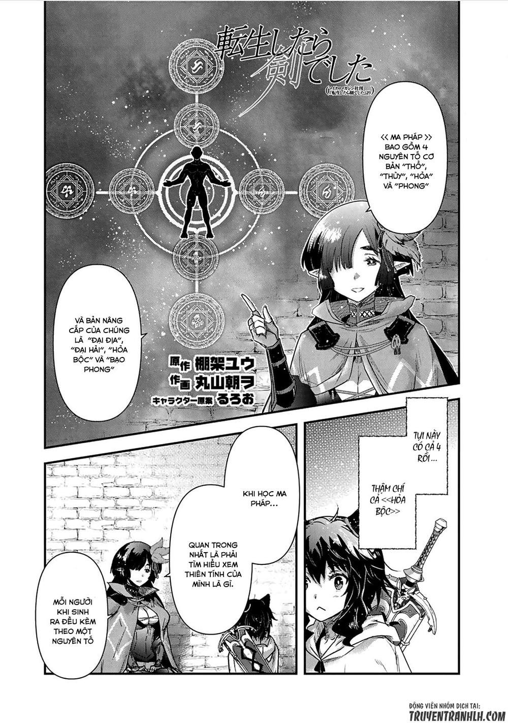 Chuyển Sinh Thành Kiếm Chap 20 - Next Chap 21
