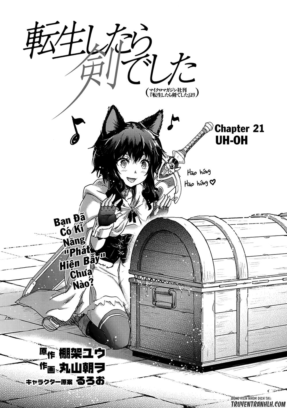 Chuyển Sinh Thành Kiếm Chap 21 - Next Chap 22