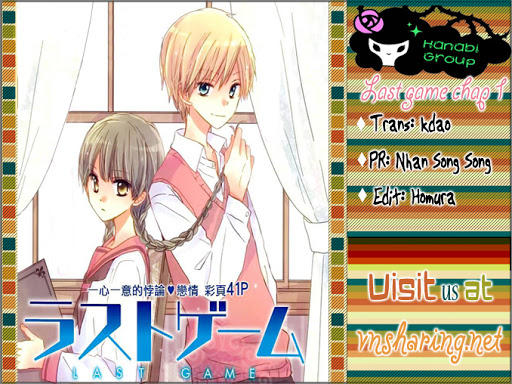 Last Game Chap 2 - Next Chap 3