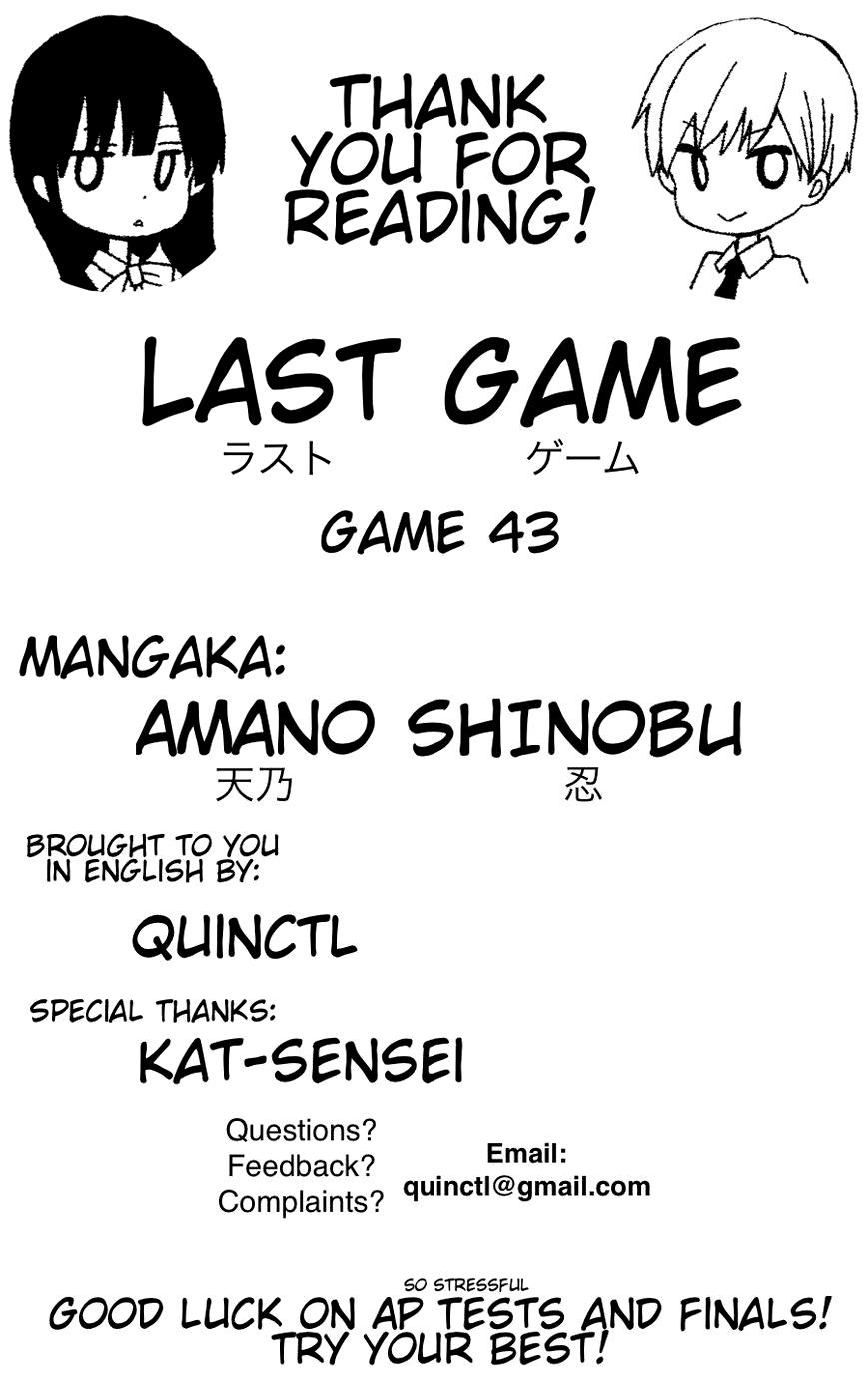 Last Game Chap 43 - Next Chap 44