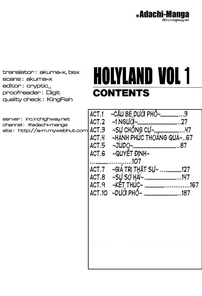 Holyland Chap 1 - Next Chap 2
