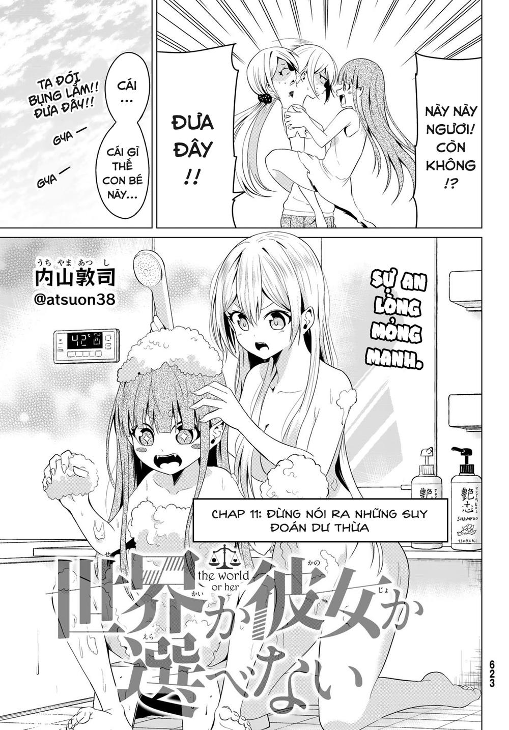 Sekai Ka Kanojo Ka Erabenai Chap 11 - Next Chap 12