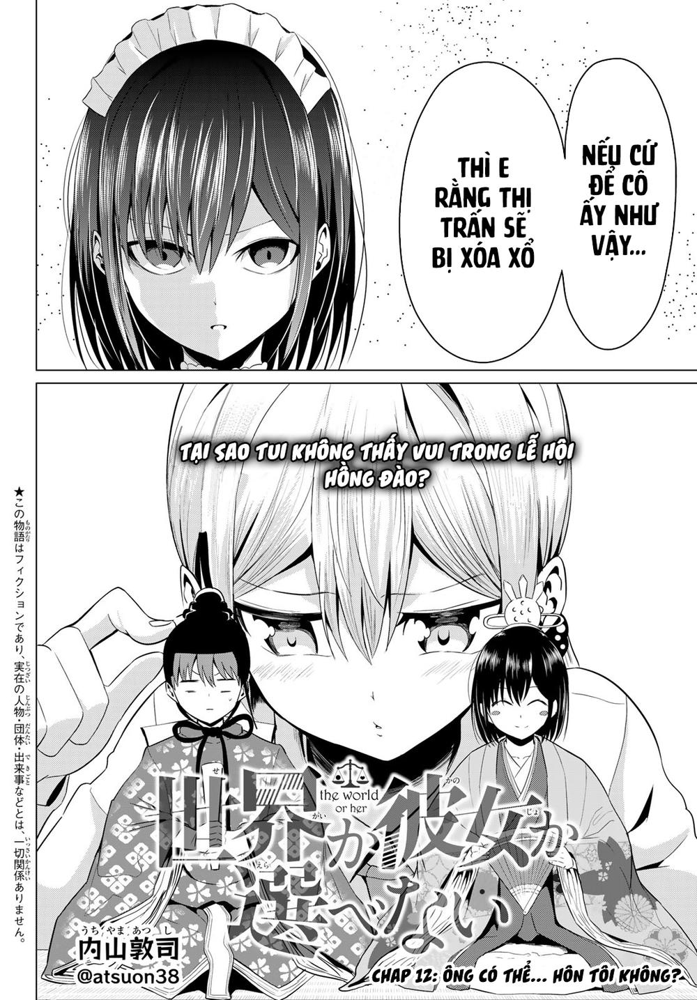 Sekai Ka Kanojo Ka Erabenai Chap 12 - Next Chap 13