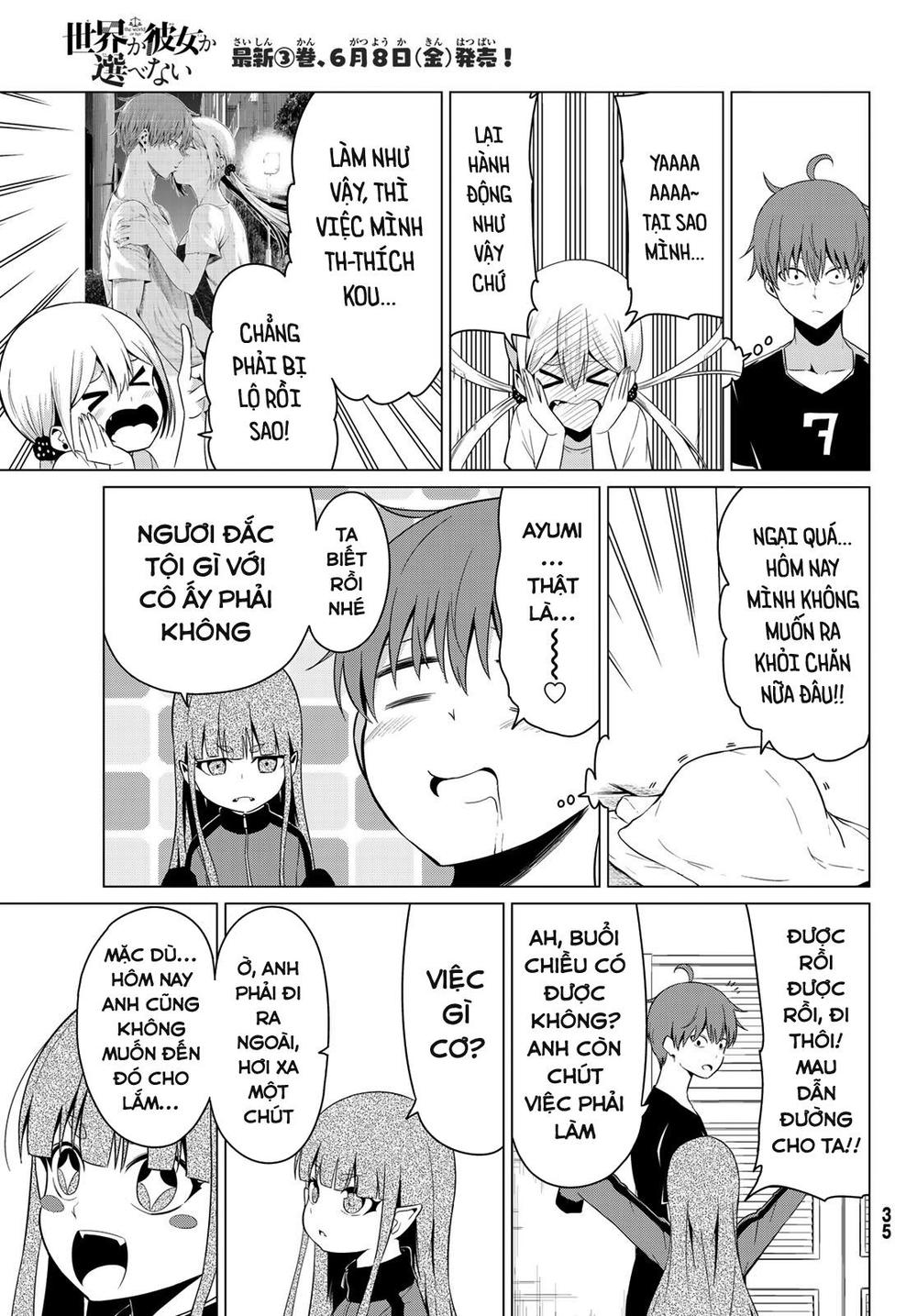 Sekai Ka Kanojo Ka Erabenai Chap 14 - Next Chap 15