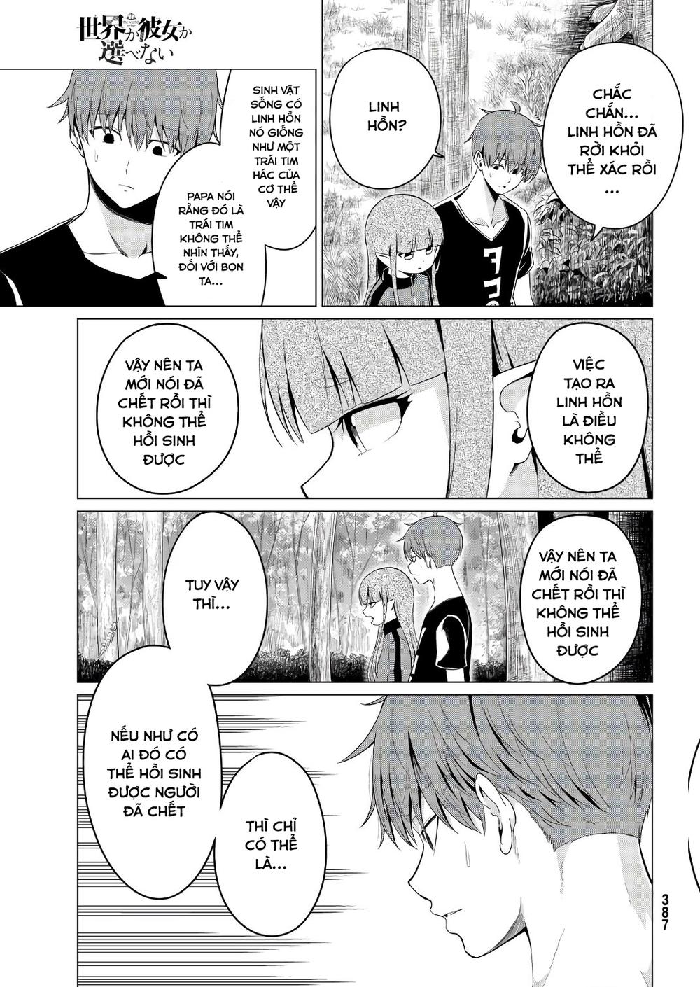 Sekai Ka Kanojo Ka Erabenai Chap 15 - Next Chap 16