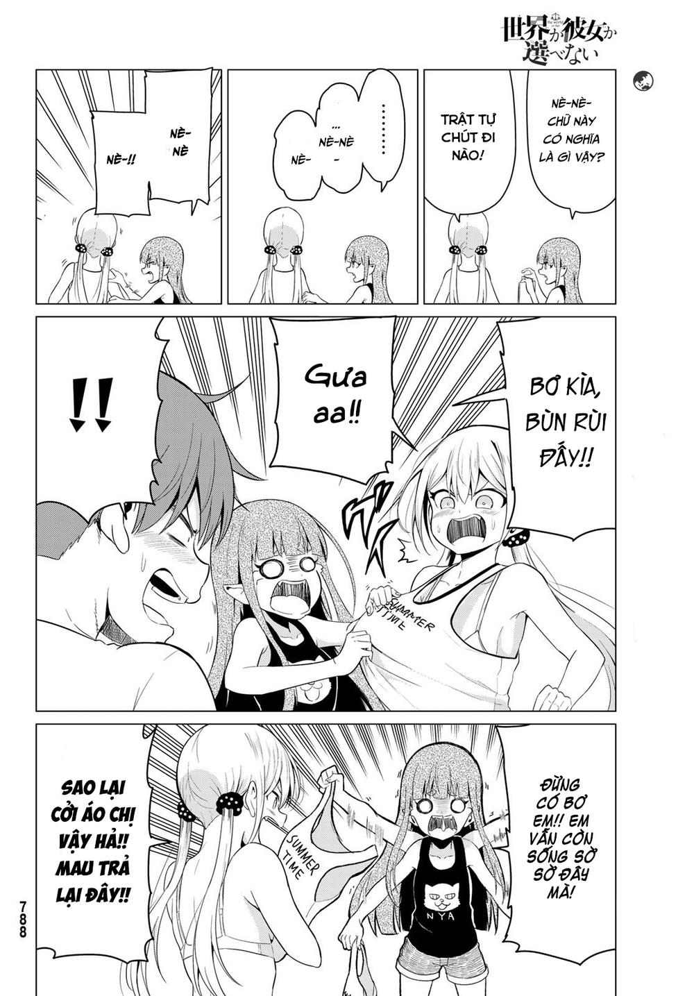 Sekai Ka Kanojo Ka Erabenai Chap 16 - Next Chap 17