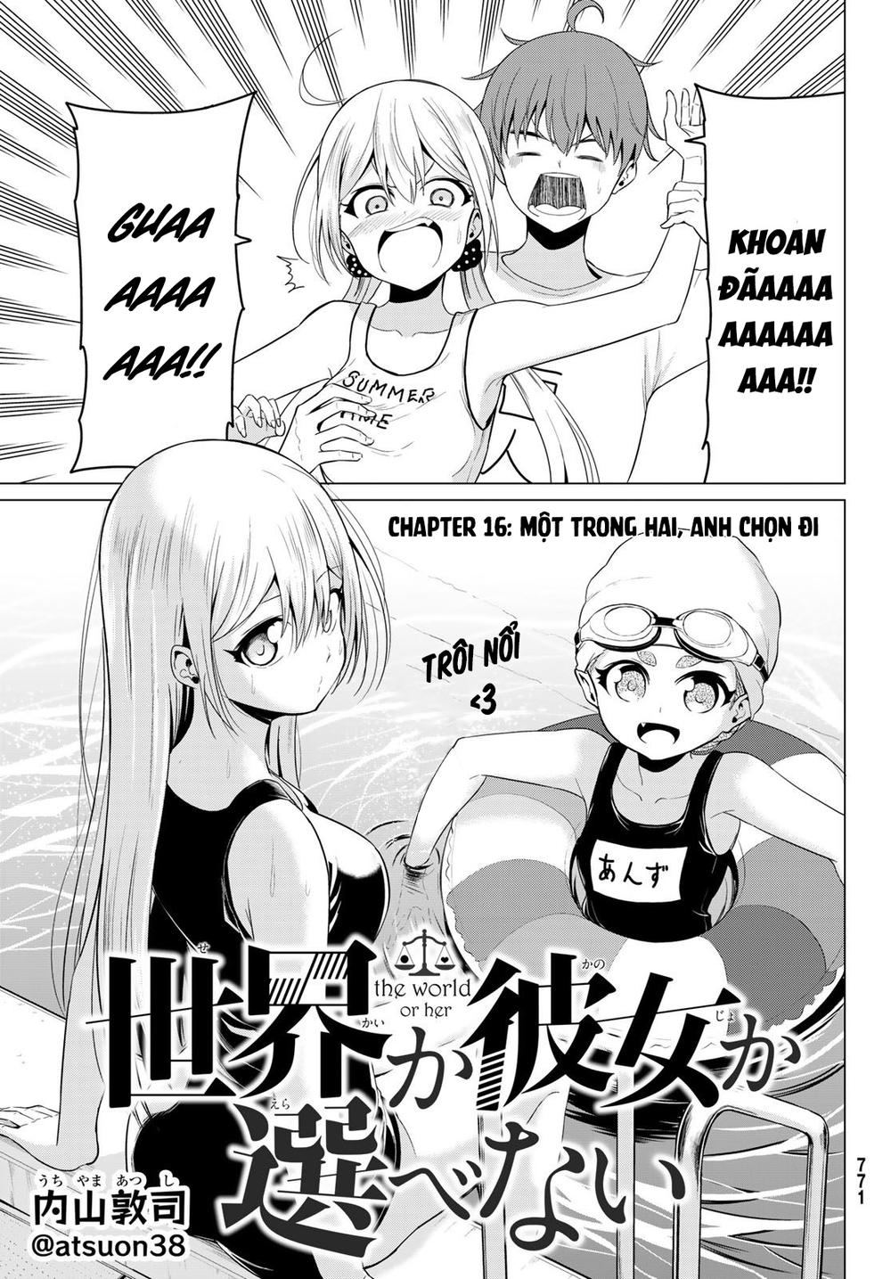 Sekai Ka Kanojo Ka Erabenai Chap 16 - Next Chap 17