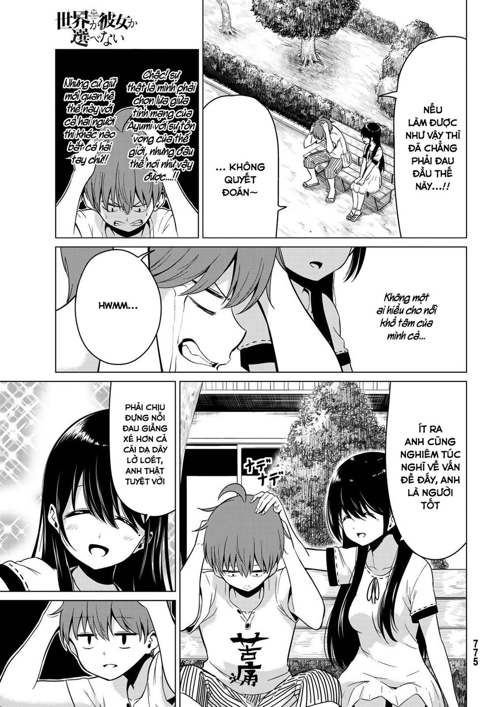 Sekai Ka Kanojo Ka Erabenai Chap 18 - Next Chap 19