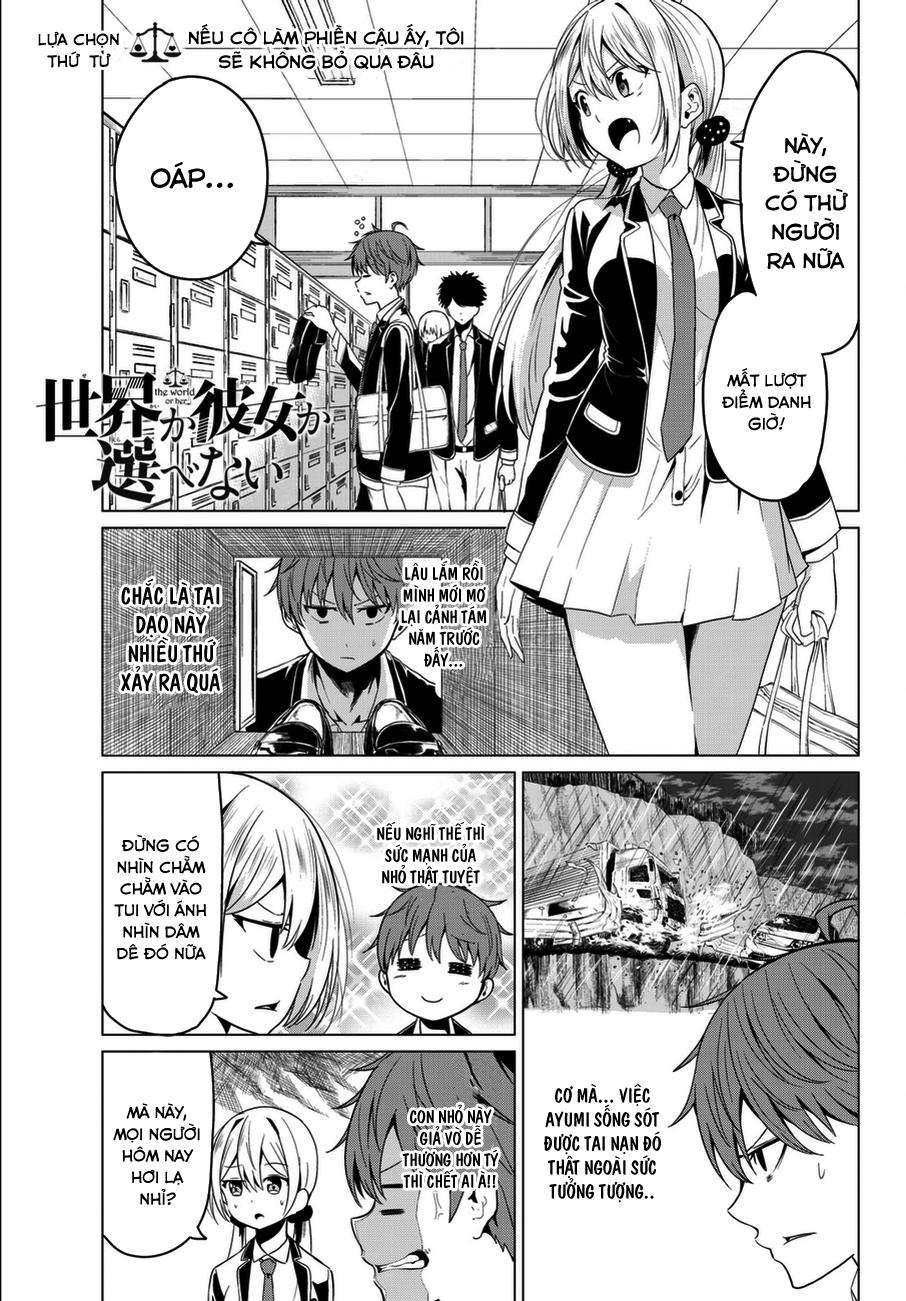 Sekai Ka Kanojo Ka Erabenai Chap 4 - Next Chap 5