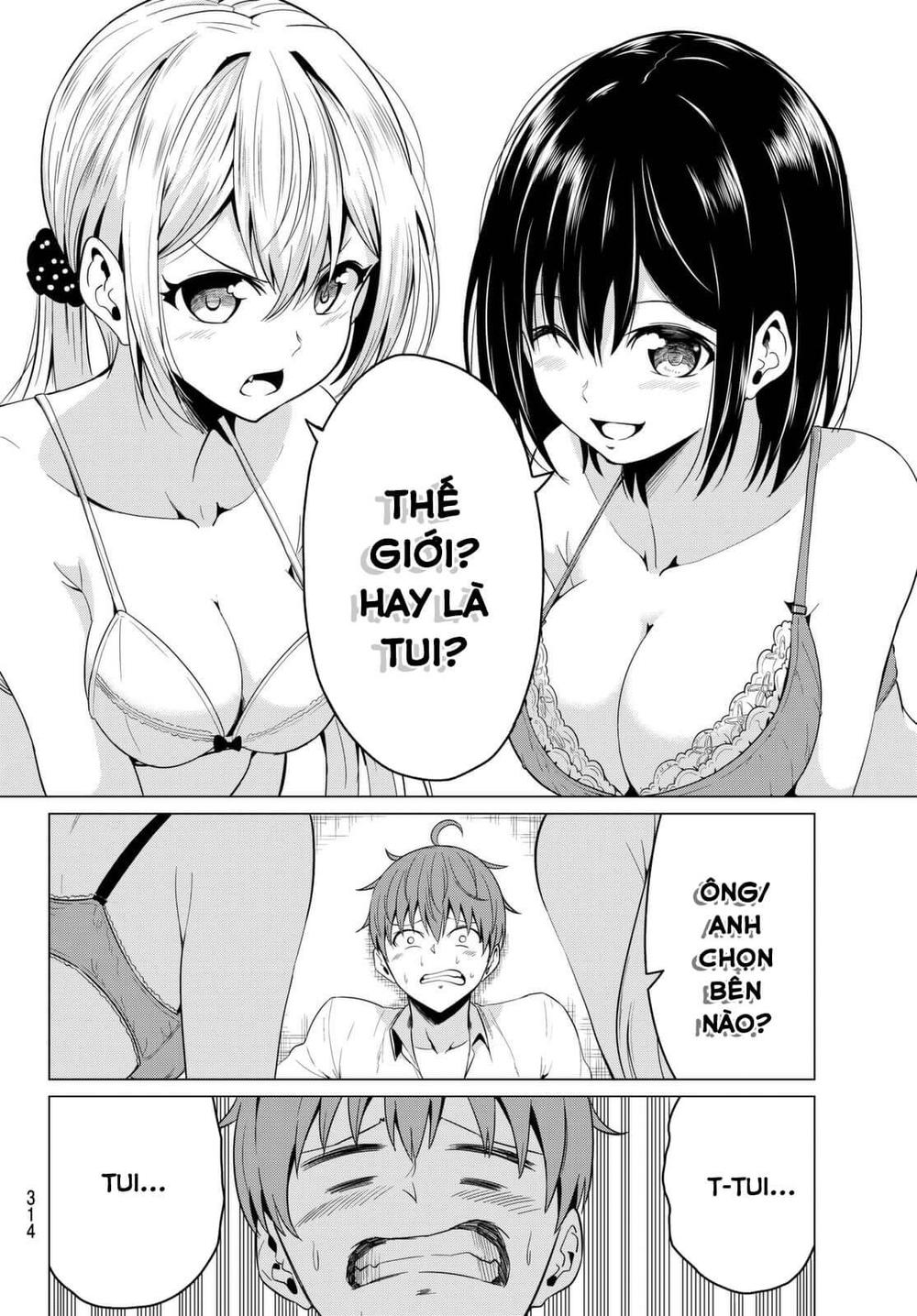 Sekai Ka Kanojo Ka Erabenai Chap 9.5 - Next Chap 10