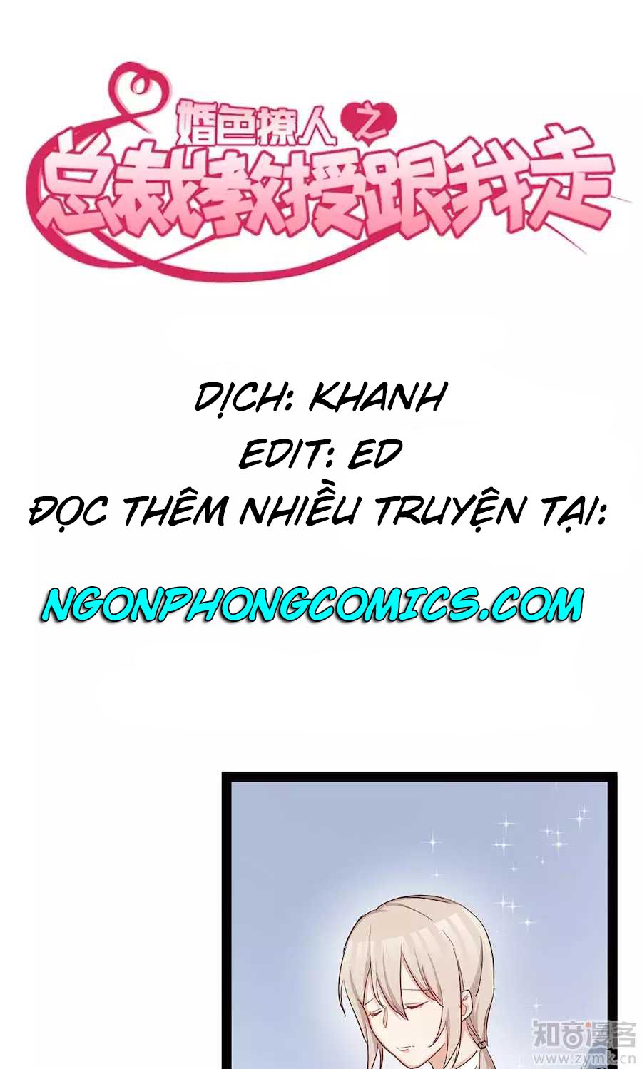 Tổng Tài Giáo Sư Đi Theo Tôi Chap 38 - Next Chap 39