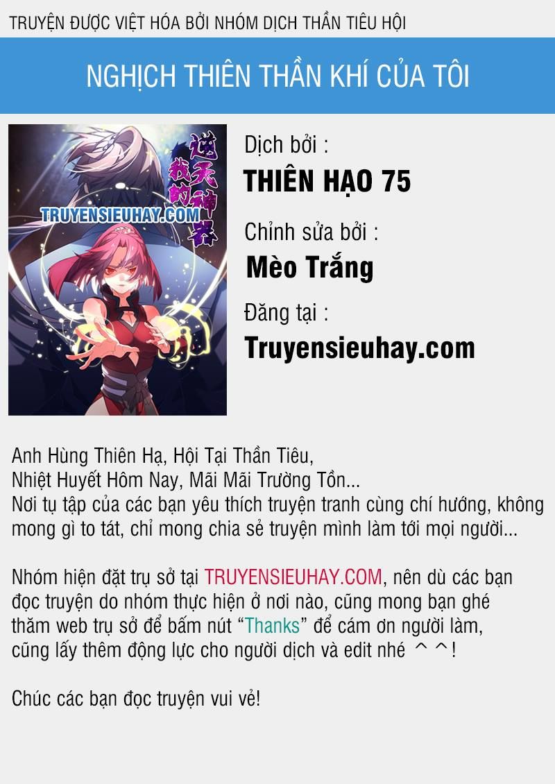 Nghịch Thiên Thần Khí Của Ta Chap 33 - Next Chap 34