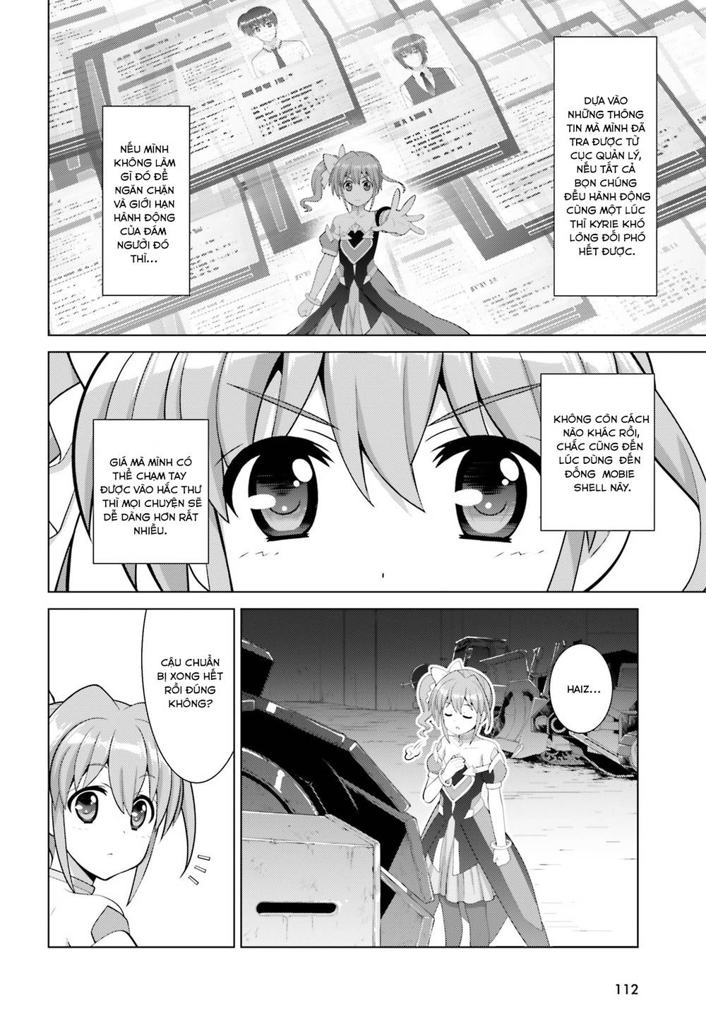 Mahou Shoujo Lyrical Nanoha Reflection Chap 7 - Next Chap 8