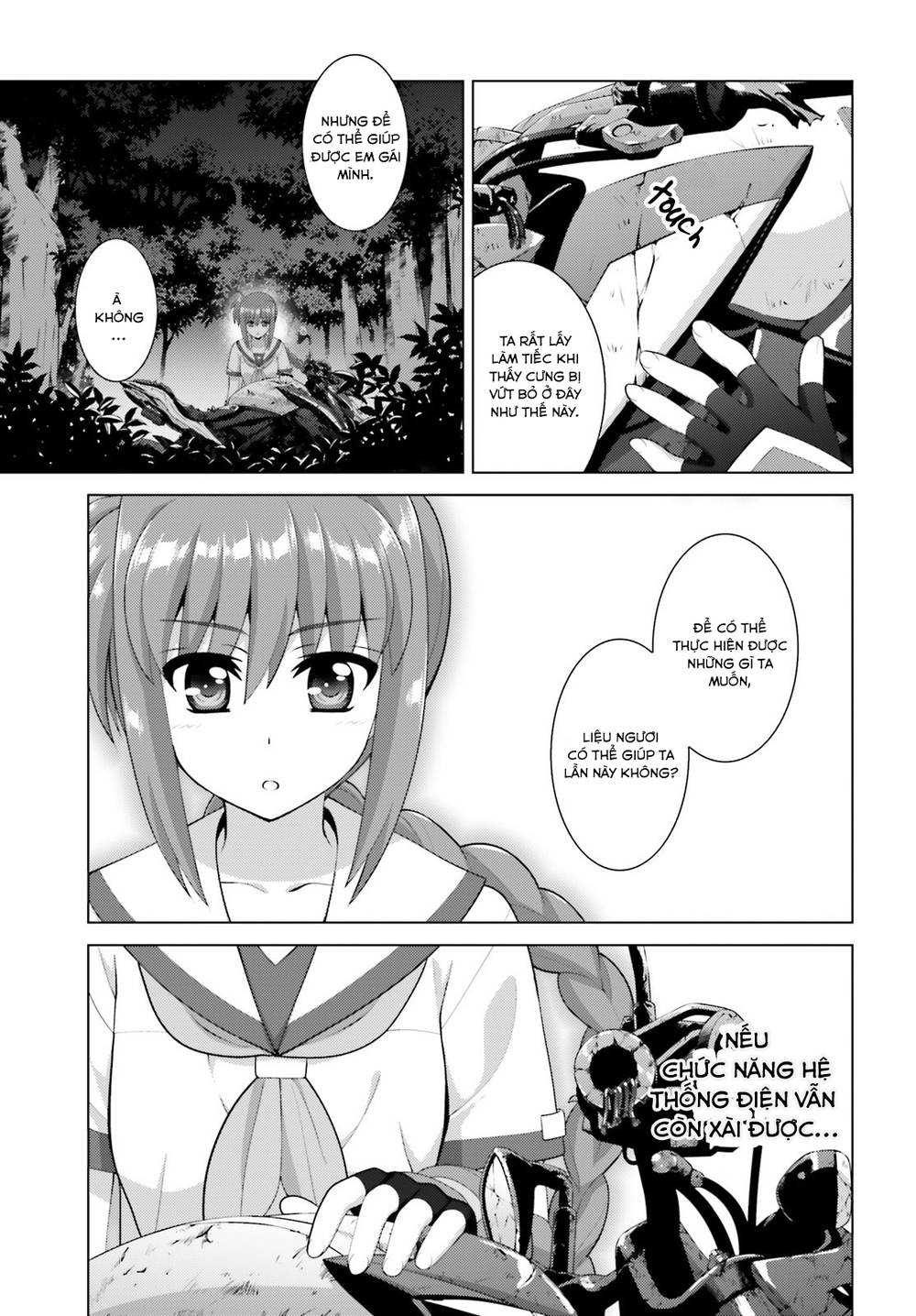 Mahou Shoujo Lyrical Nanoha Reflection Chap 7 - Next Chap 8