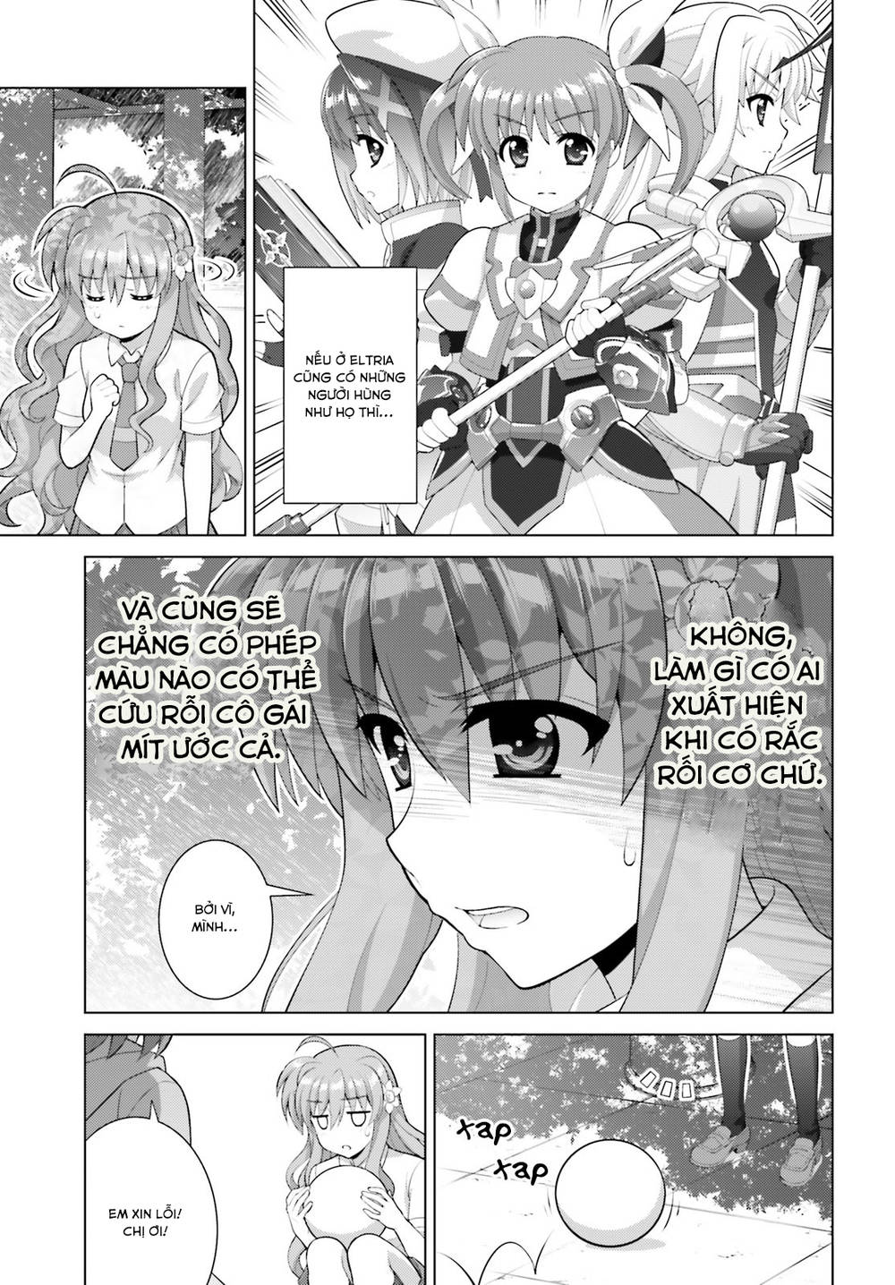 Mahou Shoujo Lyrical Nanoha Reflection Chap 7 - Next Chap 8