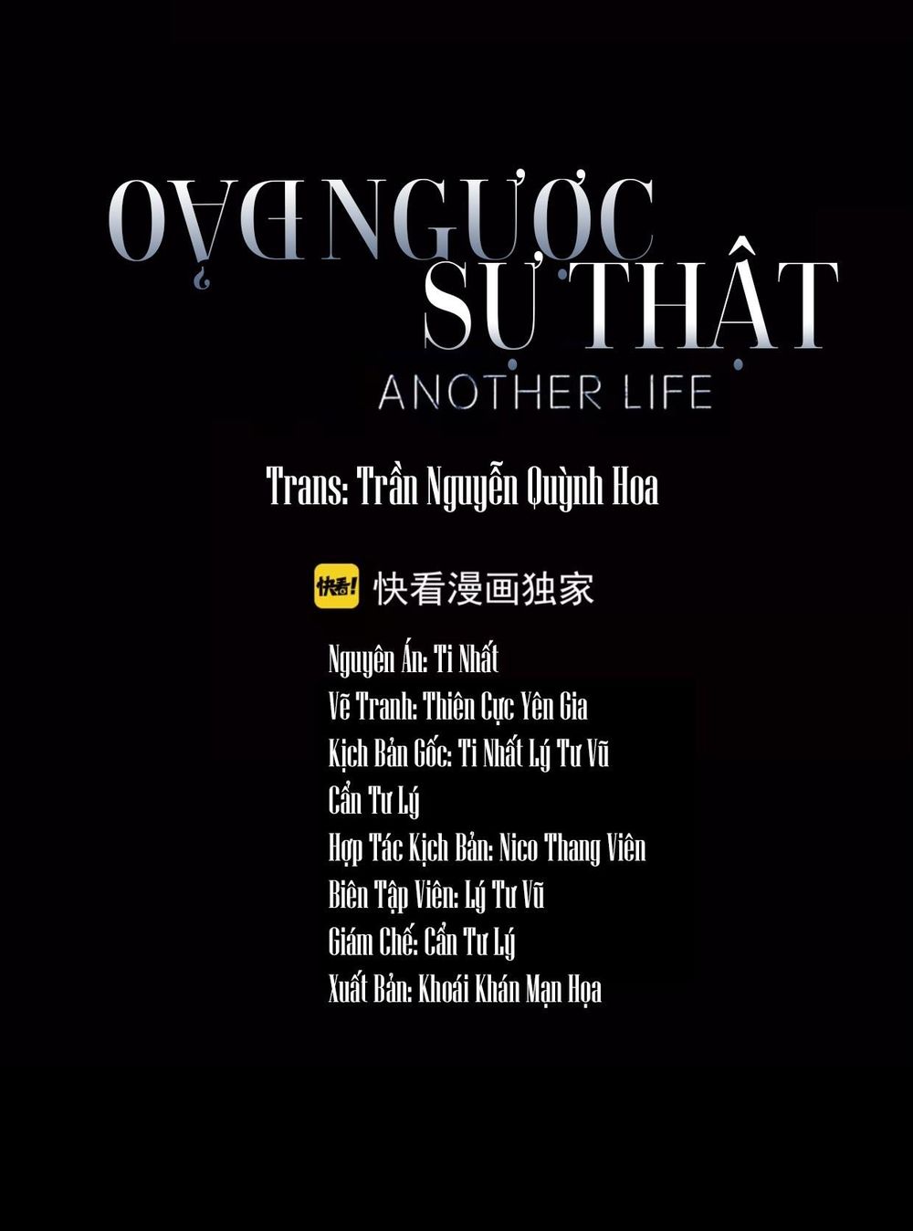 Đảo Ngược Sự Thật Chap 1 - Next Chap 2
